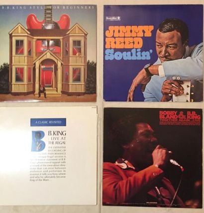 BLUES Lot de 47 disques 33 T de Blues sur les labels Bluesway et Chess.
VG à EX /...