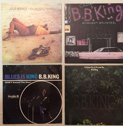 BLUES Lot de 47 disques 33 T de Blues sur les labels Bluesway et Chess.
VG à EX /...