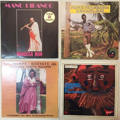 MUSIQUE DU MONDE Lot de 70 disques 33 T de musique Africaine.
VG à EX / VG à NM
Set...