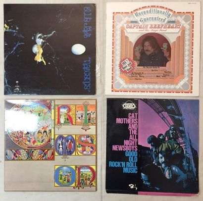 POP / ROCK Lot de 81 disques 33 T des classiques du Pop / Rock des années 70.
VG...