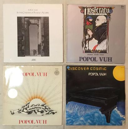 POP / ROCK Lot de 11 disques 33 T de Popol Vuh – Sei still, wisse ICH BIN (INNOVATIVE...
