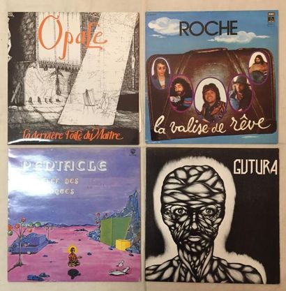 POP / ROCK Lot de 12 disques 33 T de Rock Progressif Français comprenant : Anubis...