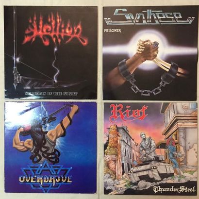 HARD ROCK / METAL Lot de 83 disques 33 T de Hard Rock et Métal.
VG + à EX / VG+ à...