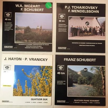 MUSIQUE CLASSIQUE Lot de 26 disques 33 T et de 2 coffrets Audiophiles de musique...