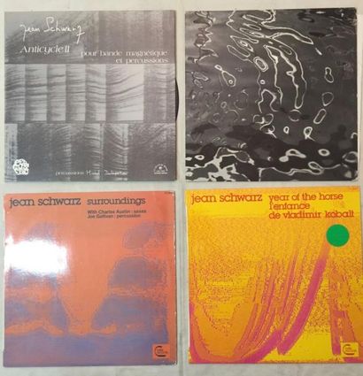 MUSIQUES EXPERIMENTALES Lot de 10 disques 33 T de musique Expérimentale comprenant...