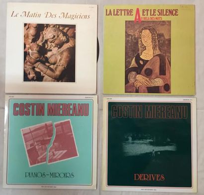 MUSIQUES EXPERIMENTALES Lot de 19 disques 33 T et de 2 coffrets de musique Expérimentale...