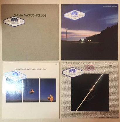 JAZZ Lot de 80 disques 33 T et de 2 coffrets de Jazz sur label ECM. S
VG à EX / VG...