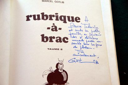 null Marcel Gotlib. Rubrique-à-brac, tome 3. Rubrique-à-brac, taume 3. Rubrique-à-brac,...