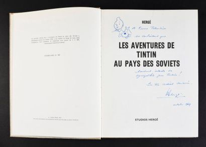 Hergé. Tintin au pays des Soviets . Casterman,...