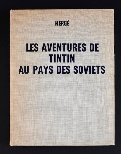 null Hergé. Tintin au pays des Soviets. Casterman, 1969. Tirage de tête numéroté...
