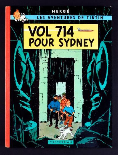 Hergé Tintin. Vol 714 pour Sydney. Tirage...