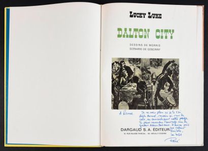 null Morris / René Goscinny. Lucky Luke 34. Dalton City. Edition originale Dargaud...