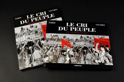 null Jacques Tardi / Jean Vautrin. Le Cri du Peuple. Les canons du 18 mars. Edition...