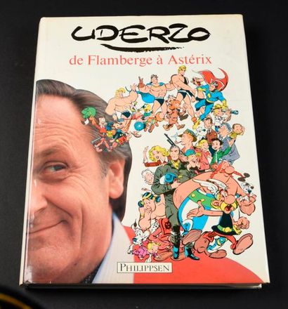 null Albert Uderzo. De Flamberge à Astérix. Edition Philppsen. Avec quelques lignes...