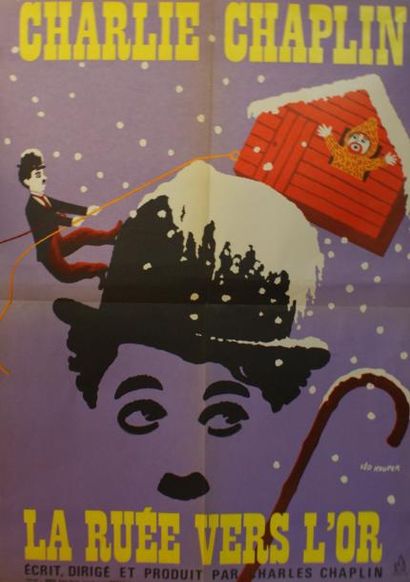 null LEO KOUPER (d’après) (2 affichettes). CHARLIE CHAPLIN. ETS Saint MARTIN (ressortis)....