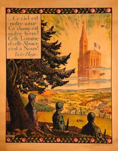 AFFICHES DE PROPAGANDE. 1914-1918 (10 affiches)....