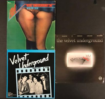 null POP ROCK - Lot de 3 disques 33T des Velvet Underground. 

Set of 3 LP's from...