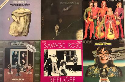 null POP ROCK - Lot de 6 disques de prog. 

Set of 6 LP's of prog music.

VG+ à EX/VG+...