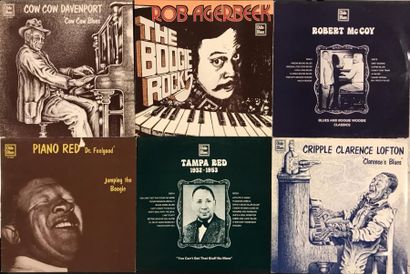 null BLUES - Lot de 6 disques 33T du label Oldie Blues. 

Set of 6 LP's from the...