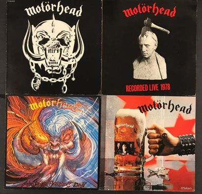 null HARD ROCK - Lot de 4 disques 33T de Motorhead. 

Set of 4 LP's from Motorhead.

VG+...