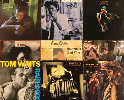 null NEW WAVE / INDIES - Lot de 9 disques 33T de Tom Waits. 

Set of 9 LP's from...