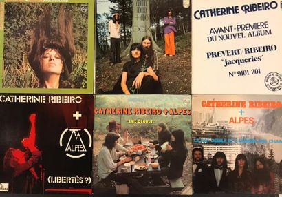 null POP ROCK - Lot de 6 disques 33T de Catherine Ribeiro + alpes. folk prog. 

Set...
