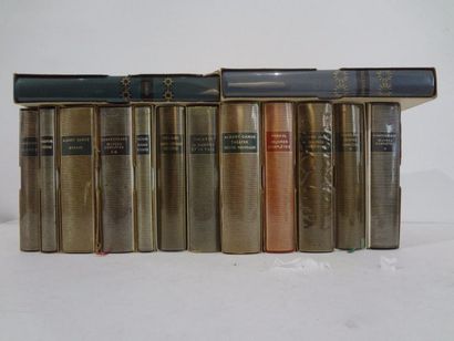 null Lot de 14 livres, La Pléiade Edition Gallimard.