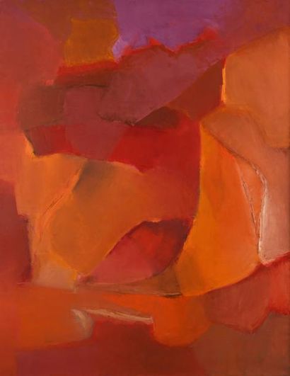 null 

Michel FAURE (1947)

"Composition orange", 

Huile sur toile signée et datée...