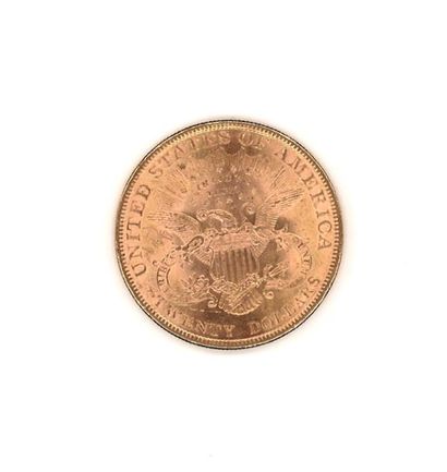 null Pièce de 20 dollars or, 1899. Poids: 33,41g