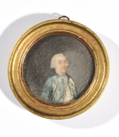 null Ecole française, à la manière du XVIIIe siècle

"Portrait d’homme coiffé d’une...