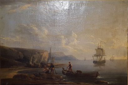 null Ecole du XVIIIe siècle

"Vues de Port"

Deux huiles sur toile en pendant

34...
