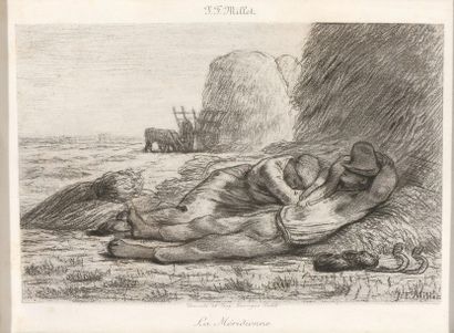 null MILLET Jean-François (1814-1875)

"La Méridienne"

Héliogravure, procédé Georges...