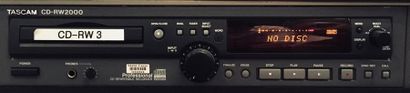 MACHINE AUDIO -ENREGISTREUR CDR TASCAM CD-RW2000
???????L'ETAT DE FONCTIONNEMENT...