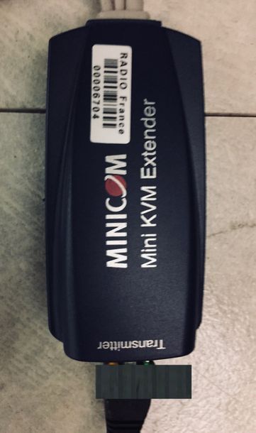 DEPORT SWITCH KVM - MINICOM MINI KVM EXTENDER 