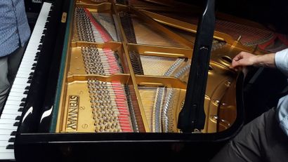 STEINWAY Piano Steinway modèle B
Laqué noir brillant
Numéro de série : 493 517
Année...