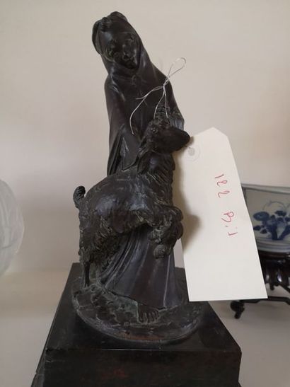 null Bronze "Femme à la chèvre"
H.: 30 cm
