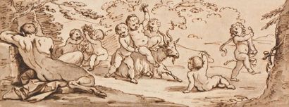 null ECOLE ITALIENNE Seconde Moitié du XVIIe siècle 

1 - «Petite bacchanale» ou...