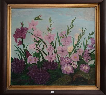 null Anna SEMENOFF (1888-1977)

"Fleurs des champs"

Huile sur toile, signée en bas...