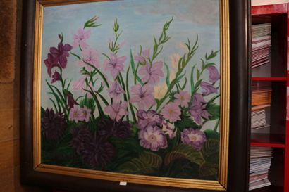 null Anna SEMENOFF (1888-1977)

"Fleurs des champs"

Huile sur toile, signée en bas...