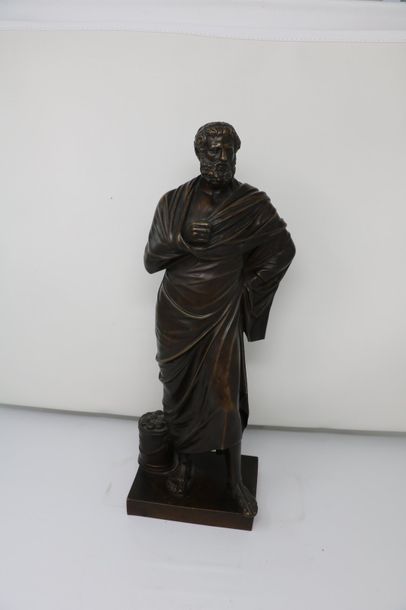 null D’après l’antique

Romain

Bronze F. Barbedienne fondeur

42 cm