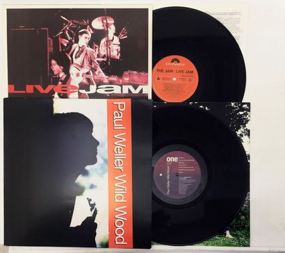 ALTERNATIVE ROCK Lot de 2 disques 33T de Jam et Paul Weller. Live Jam, 2 Lps, edition...