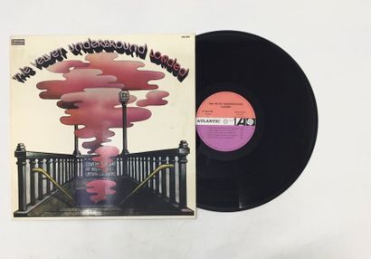 POP ROCK Lot de 3 disques 33T des Velvet Underground et co. Nico, pressage orig UK....