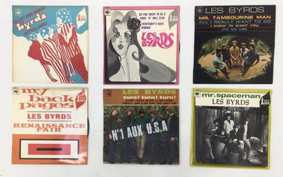 POP ROCK Lot de 6x Eps/ 7“ des Byrds. Set of 6x Eps/ 7“ of The Byrds.

EX/ NM EX/...