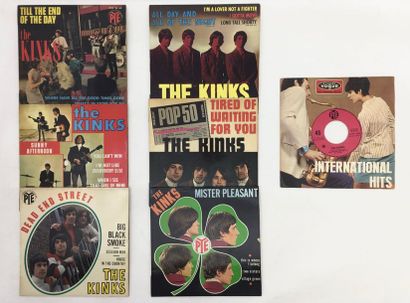 POP ROCK Lot de 7x Eps/ 7“ des Kinks. Set of 7x Eps/ 7“ of The Kinks.

VG+/ NM EX/...
