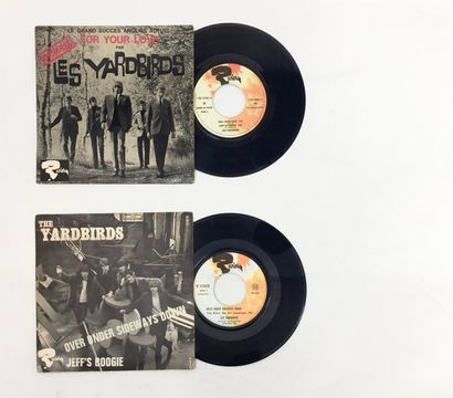POP ROCK Lot de 2x 7“ des Yardbirds dont rare et Jukebox. Set of 2x 7“ of The Yardbirds...