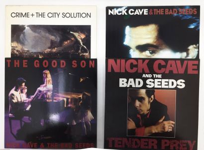 ALTERNATIVE ROCK Lot de 4 disques 33T/ 7“ (Good Son) de Nick Cave and the Bad Seeds...