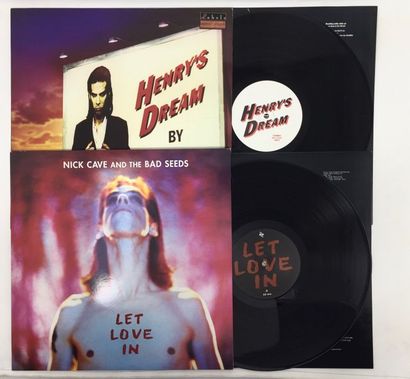 ALTERNATIVE ROCK Lot de 3 disques 33T de Nick Cave and the Bad Seeds. Versions rare....