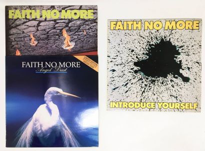 ALTERNATIVE HARD ROCK Lot de 3 disques 33T de Faith No More, US alternative hard...