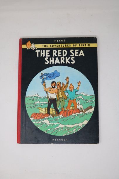null HERGE - Tintin: album "The Red Sea Sharks", Methuen & Co, 1960, n° 2/6057/4...
