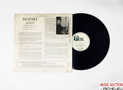 null Lot de 1x LP de Vlado Perlemuter, piano. Mozart : sonate en ré majeur K284 et...